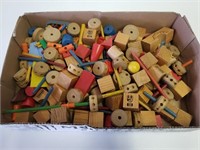 Assortment of Vintage Tinker Toys