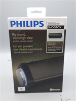 NIB Phillips SHOQBOX portable wireless speaker