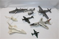 Plastic Model Airplanes, Helicopter, Ship