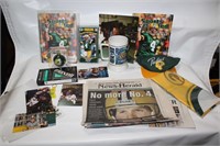 Green Bay Packer Hat, Pictures, Autographs…