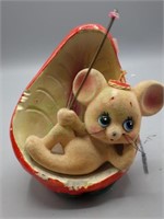 Vtg It's the Berries Strawberry/Mouse coin bank