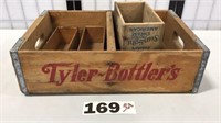WOOD BOXES: TYLER-BOTTLER'S, KRAFT CHEESE
