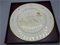Lenox United Way Services commemorative plate