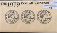 1979 Dollar Souvenirs Susan B. Anthony