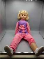VTG Uneeda 30" Doll TS-4332 Blonde School Girl