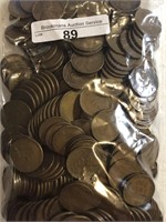 (250) Wheat Cents