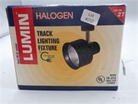 NIB Lumin Par Halogen Track Lighting Black 10-313
