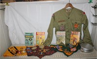 Boy Scouts/Cub Scouts Uniform, Patches, Mess Kit