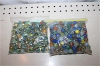 2 Bags of Marbles