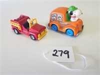 (2) 1958 Aviva Snoopy Cars