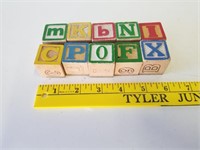 (10) Vintage Toy Blocks