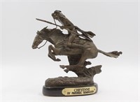 Frederic Remington "Cheyenne" Bronze Sculpture