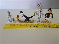 Looney Tunes Figures Bugs Bunny, Daffy Duck and