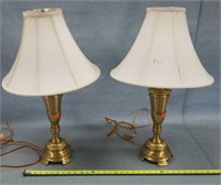 2-Brass Lamps
