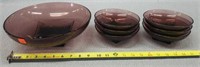 Purple Glass Bowls