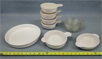 Corningware Pie Plate & Small Casserole Dishes