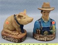 Iowa Hog & Farmer Decanters