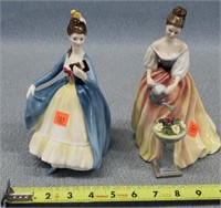 Royal Doulton Alexander & Leading Lady Figurines