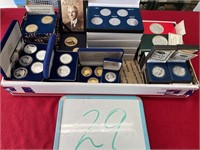 Gold & Silver Plated Replica Coin Sets