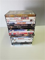 Assortment of 20 DVDs