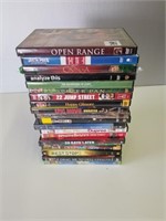 Assortment of 20 DVDs