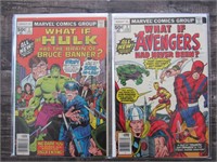 1977 WHAT IF #2-3 Hulk & Avengers Marvel Comics