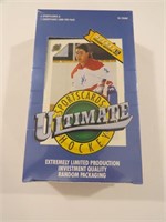 Sealed 1991 Ultimate Hockey 36 Pack Wax Box
