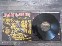 1983 Iron Maiden Piece of Mind LP Gatefold Record