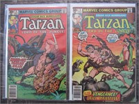 1977 Tarzan Lord of the Jungle #4-5 Comic Books