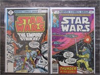 1978 & 1980 Star Wars Comic Books Marvel Series