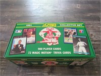 1991 Score Baseball 972 Card Factory Box Set MLB