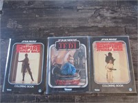 1980s Star Wars Coloring Books Sealed Empire Jedi