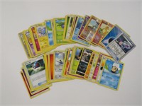 Lot of 50 Pokemon Trading Cards Variety Of years