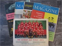 1960s Star Weekely Magazines & Hockey Star Pages