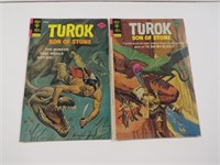 1975 Turok Son Of Stone Comic Book # 95 & 96