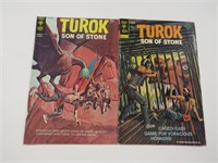 Turok Son Of Stone Comic Books 1970 # 71 #108 1977
