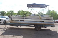 1994 Forester Pontoon, motor & trailer