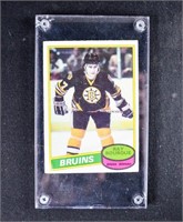 1980-81 RAY BOURQUE ROOKIE CARD OPC #140