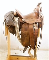 H. Heyser Denver Co. Western saddle