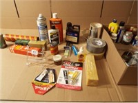 Tape, Adhesive, Cleaners, Etc - 1 box