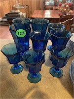 9 BLUE GLASSES