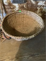 LARGE HAND WOVEN BASKET