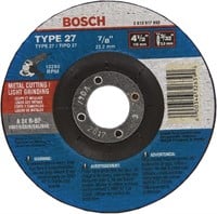 25 Bosch 4.5 in Cutting Wheels