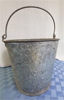 CB & Q railroad Co. galvanized bucket