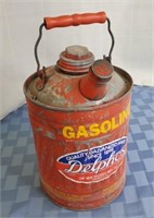 Galvanized 1 gal gas can