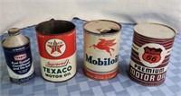 4 oil cans- Phillips 66 unopened