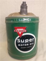 Conoco 5 gal oil can