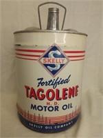 Skelly Tagolene 5 gal oil can