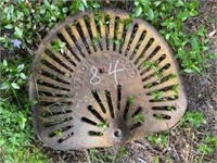 Forst & Wood cast iron implement seat