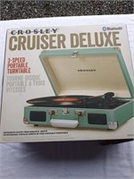 Crosley Cruiser Deluxe Turntable NIB